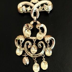 Crown Tifari Brooch Antique